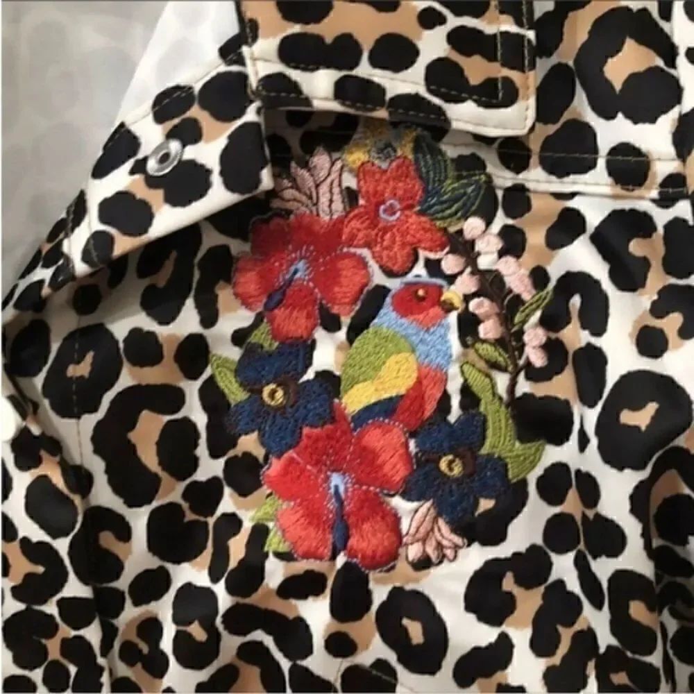Maje Embroidered Bomber jacket - Picture 2 of 9